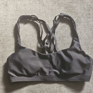 Lululemon Athletica Black Strappy Bra